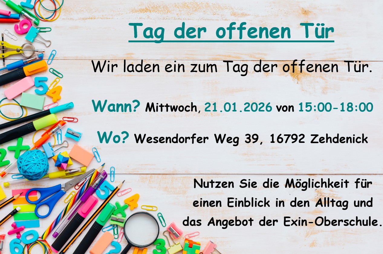 Einladung offene Tuer 2026